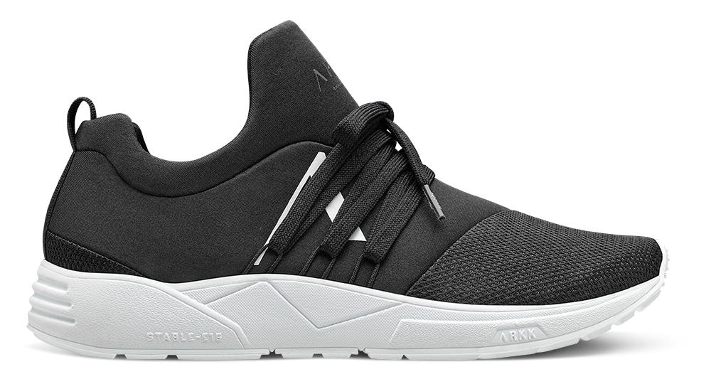 ARKK NOS Raven Mesh PET S-E15 | Jet Black White | Men Raven