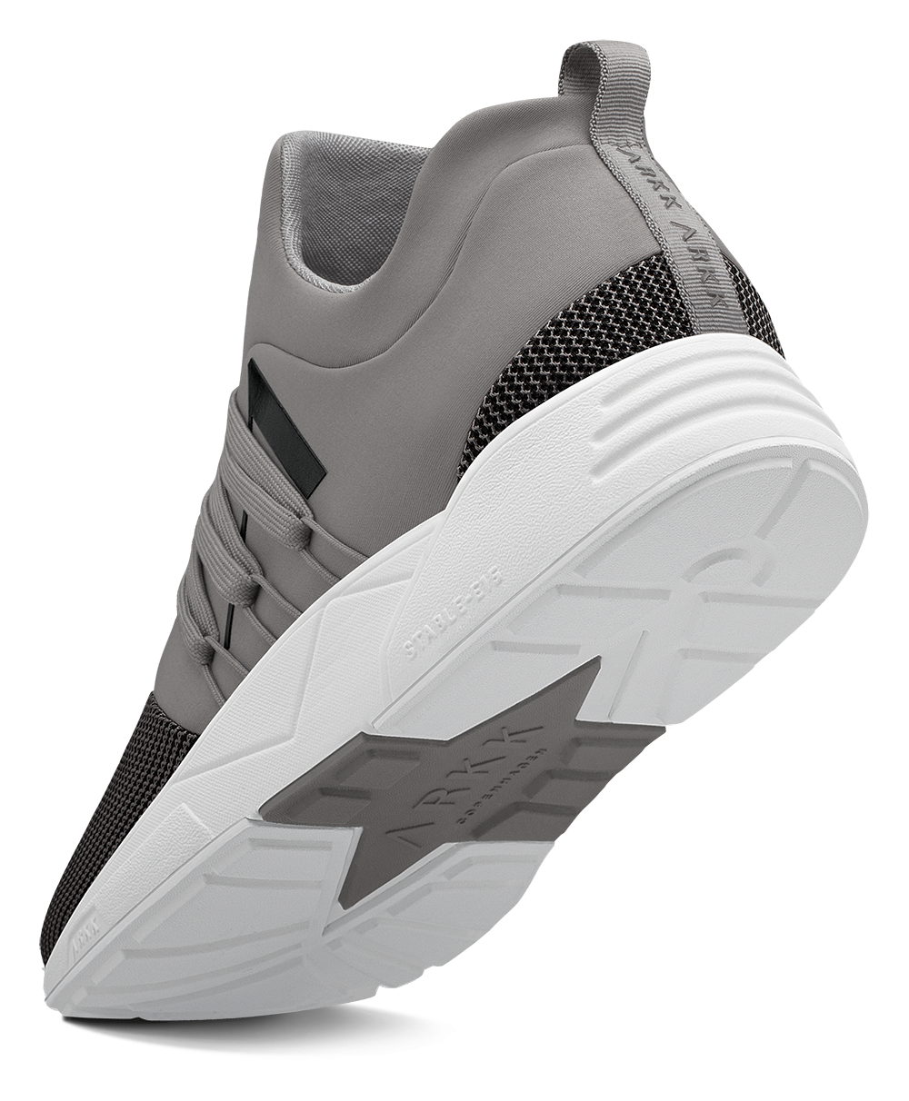 ARKK Collection Raven Mesh S-E15 | Silver Grey Black | Men Raven