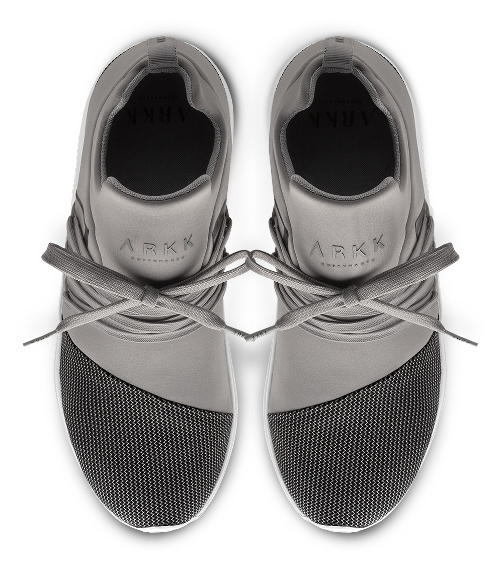 ARKK Collection Raven Mesh S-E15 | Silver Grey Black | Men Raven