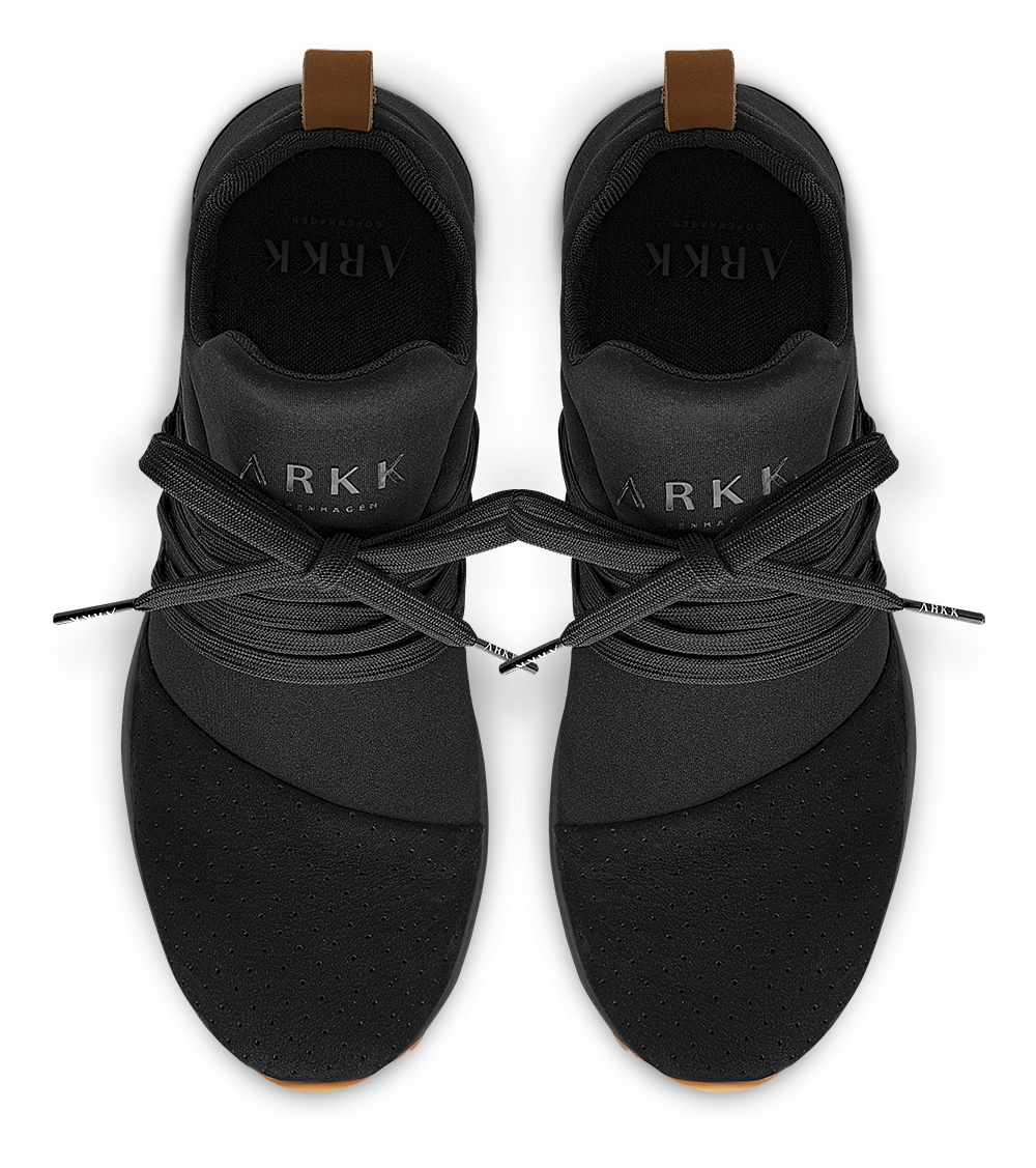 ARKK Collection Raven Nubuck S-E15 Vibram | Black Brown Gum | Men Raven