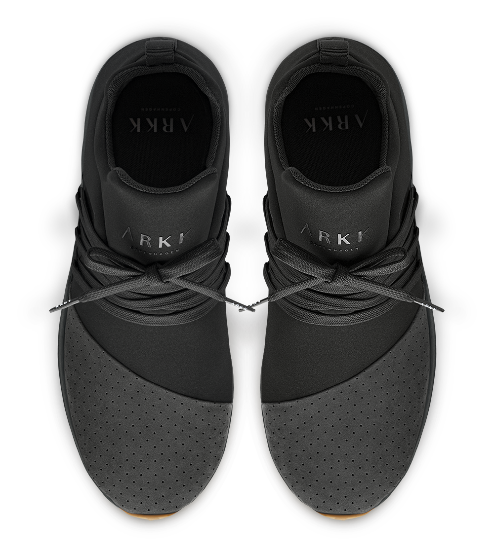 ARKK Collection Raven Nubuck S-E15 Vibram | Black Gum | Men Raven