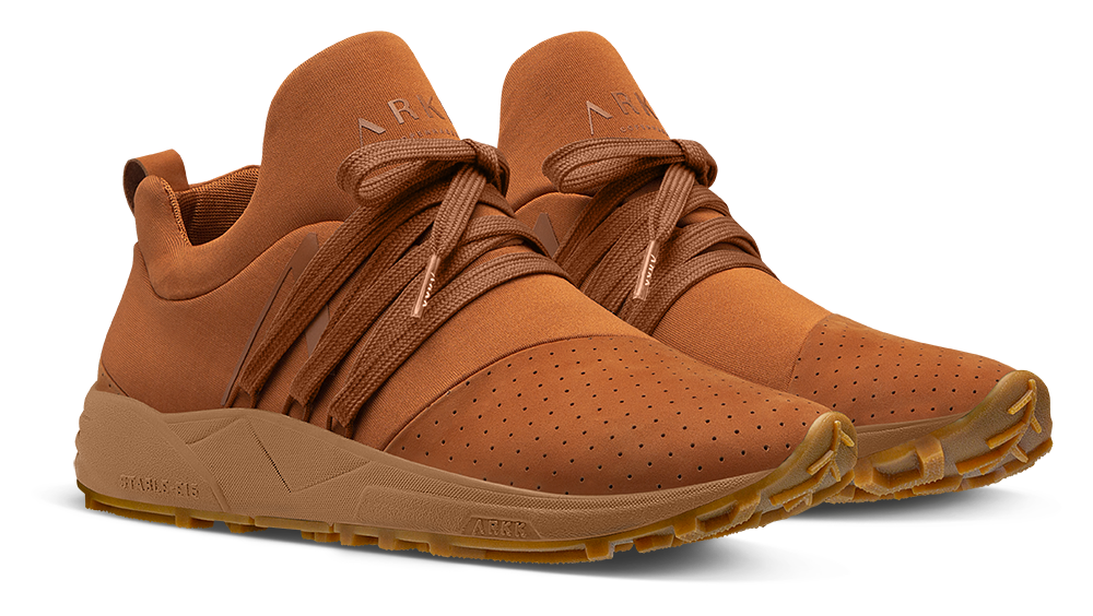 ARKK Collection Raven Nubuck S-E15 Vibram | Caramel Cafe Brown Gum | Men Raven
