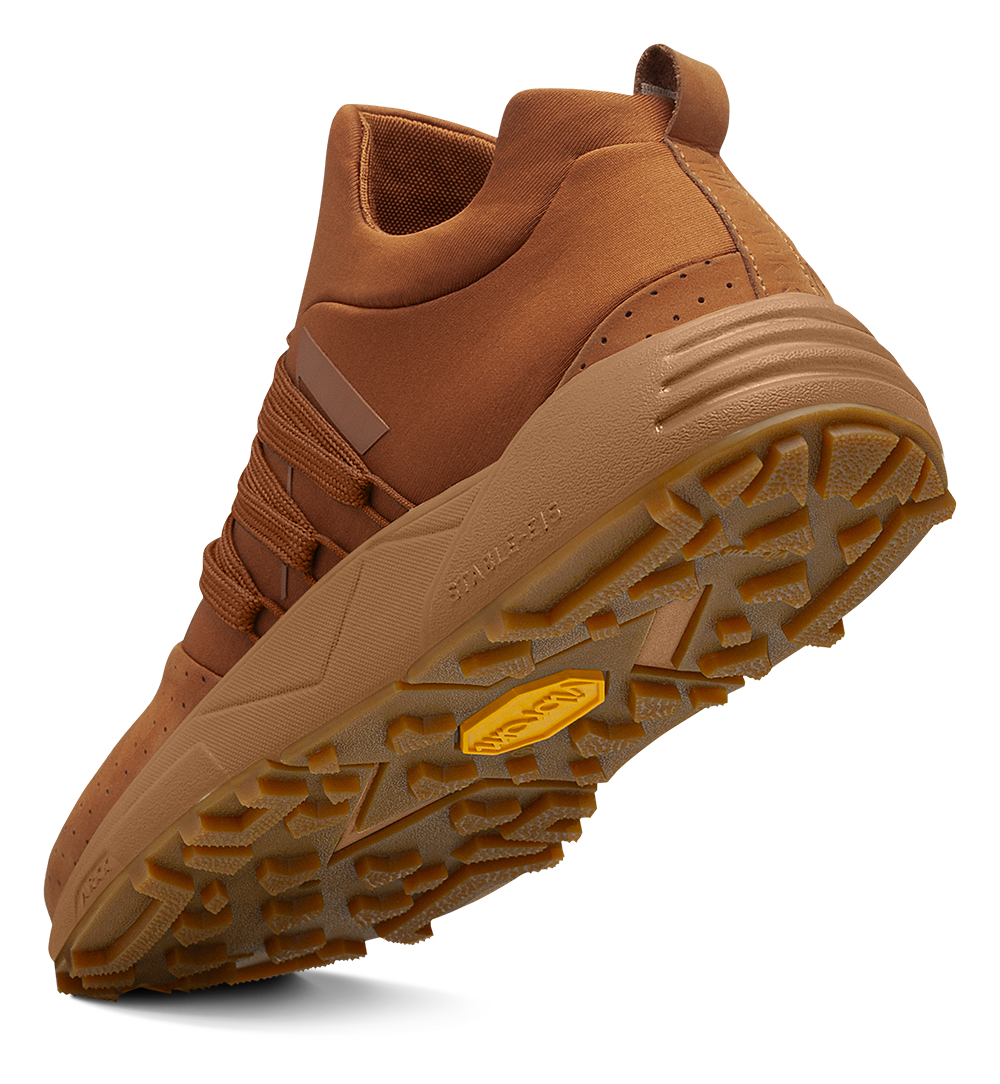 ARKK Collection Raven Nubuck S-E15 Vibram | Caramel Cafe Brown Gum | Men Raven