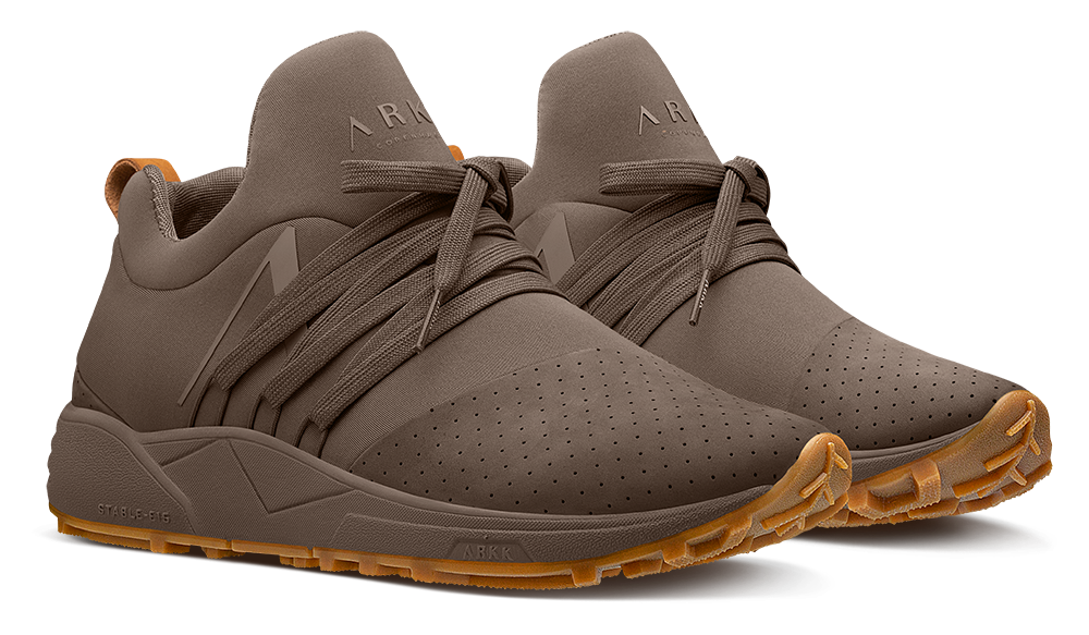 ARKK Collection Raven Nubuck S-E15 Vibram | Pine Bark Brown Gum | Women Raven