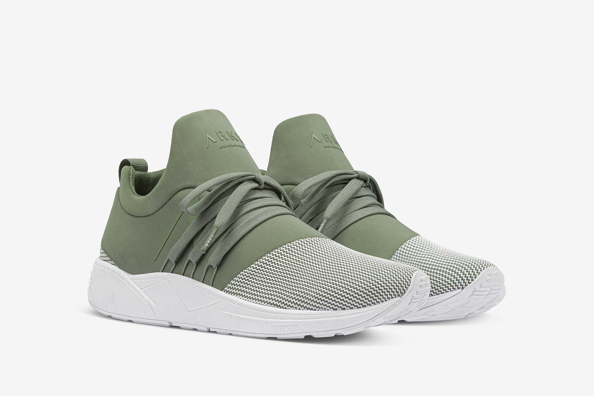 ARKK Collection Raven S-E15 | Granite Green Off White Mesh | Women Raven