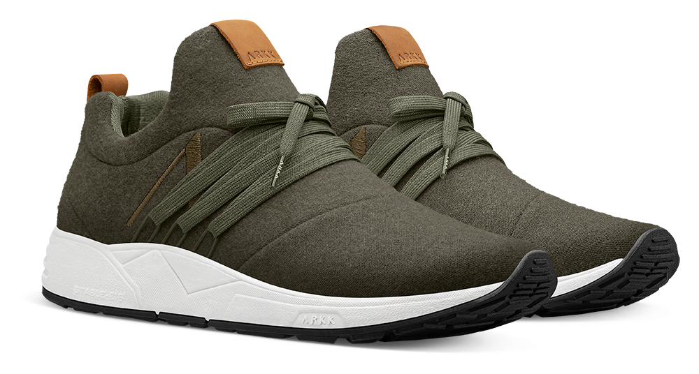 ARKK Collection Raven Wool S-E15 | Dark Army Brown | Women Raven