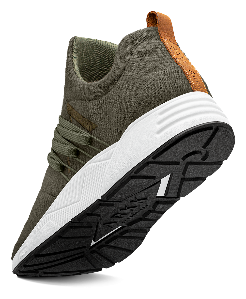 ARKK Collection Raven Wool S-E15 | Dark Army Brown | Women Raven