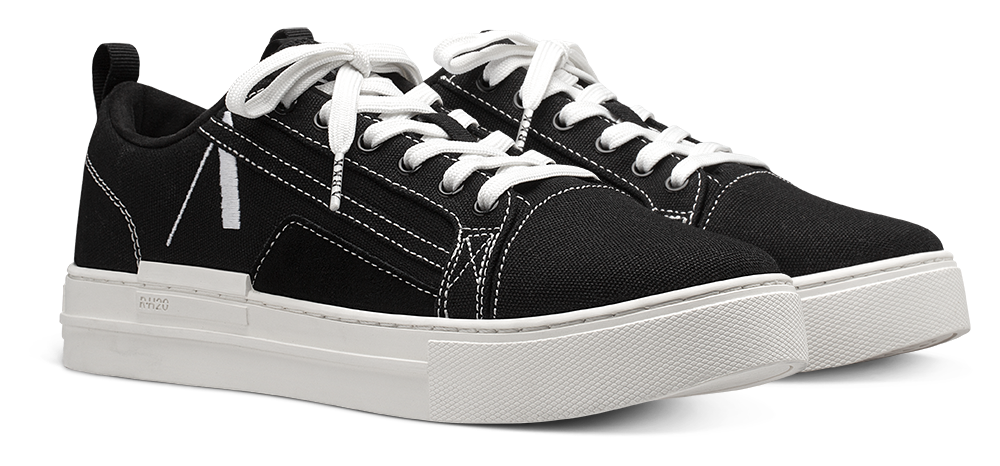 ARKK Collection Sommr Canvas PET R-H20 | Black White | Men Sommr