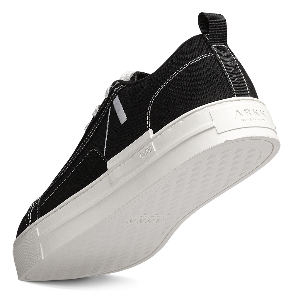 ARKK Collection Sommr Canvas PET R-H20 | Black White | Men Sommr
