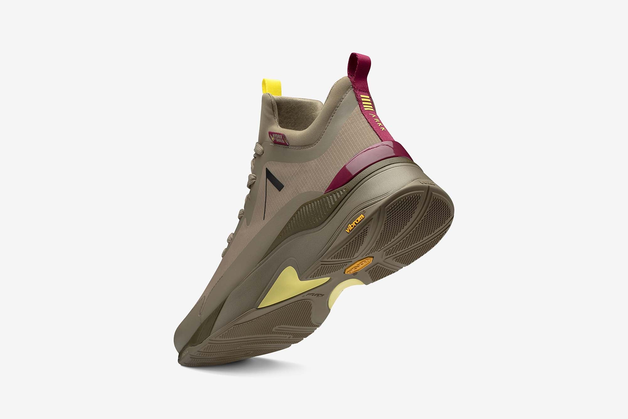 ARKK Collection Stormrydr Nylon HL VULKN Vibram | Khaki Ruby | Men Stormrydr