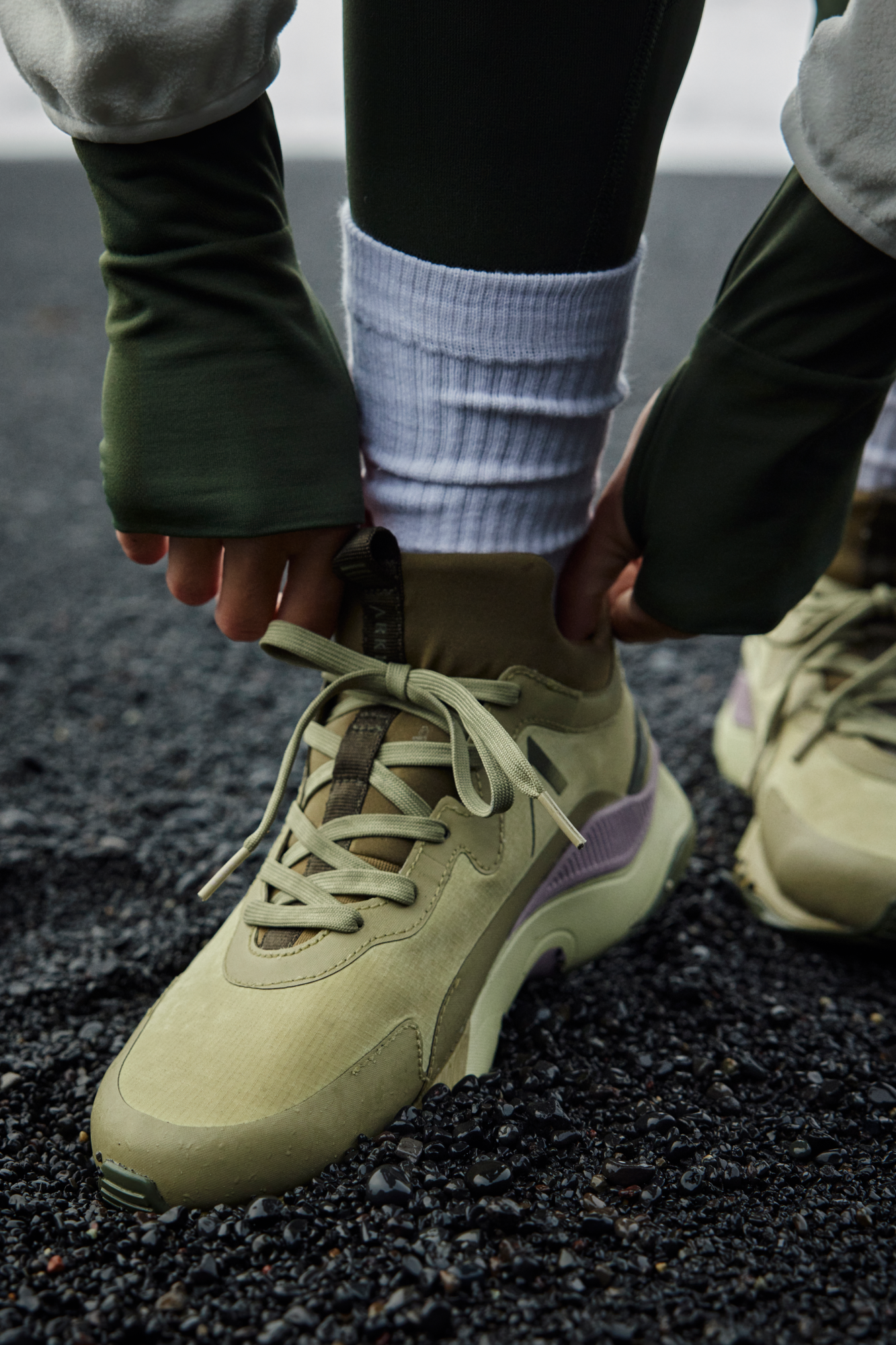 ARKK Collection Stormrydr Nylon HL Vulkn 2.0 Vibram | Sage Green Elderberry | Women Stormrydr