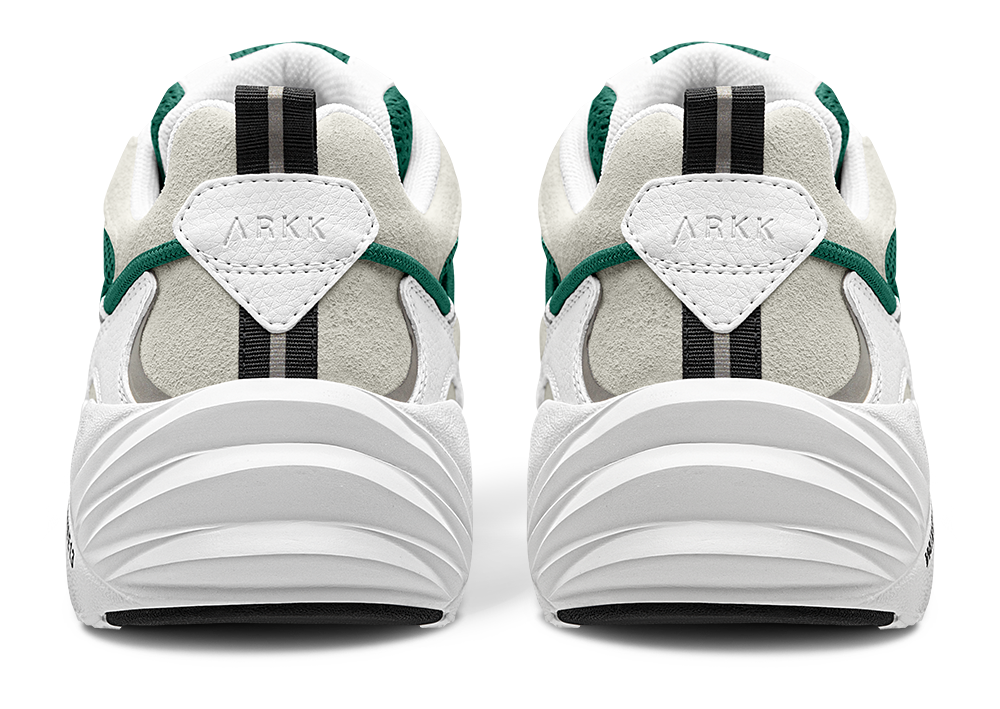 ARKK Collection Tuzon Suede W13 | White Evergreen | Men Tuzon