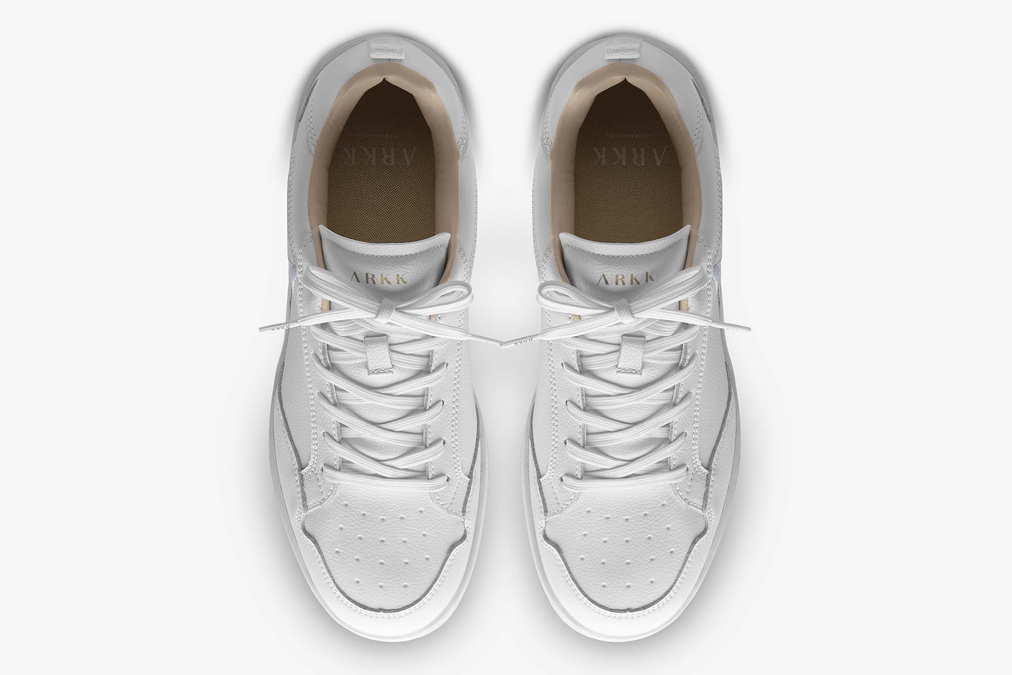 ARKK Collection Visuklass Leather HL S-C18 | White Nude | Men Visuklass