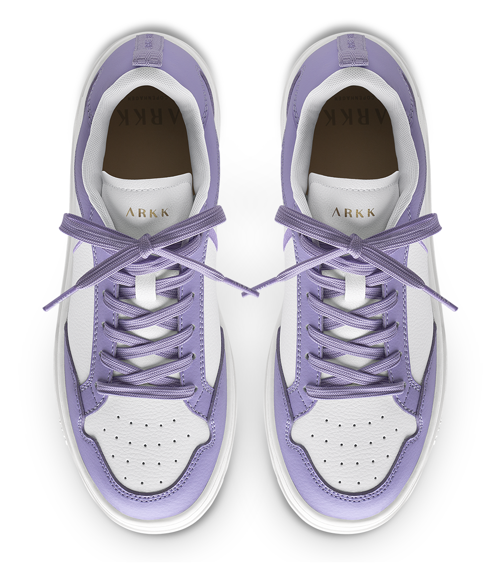 ARKK Collection Visuklass Leather Stratr65 | White Lavender | Women Visuklass
