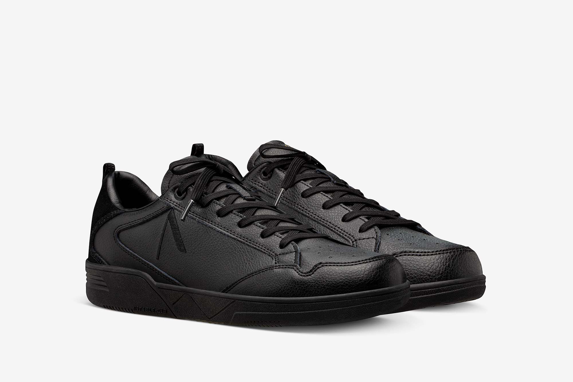 ARKK Collection Visuklass Leather Suede HL S-C18 | Triple Black | Men Visuklass