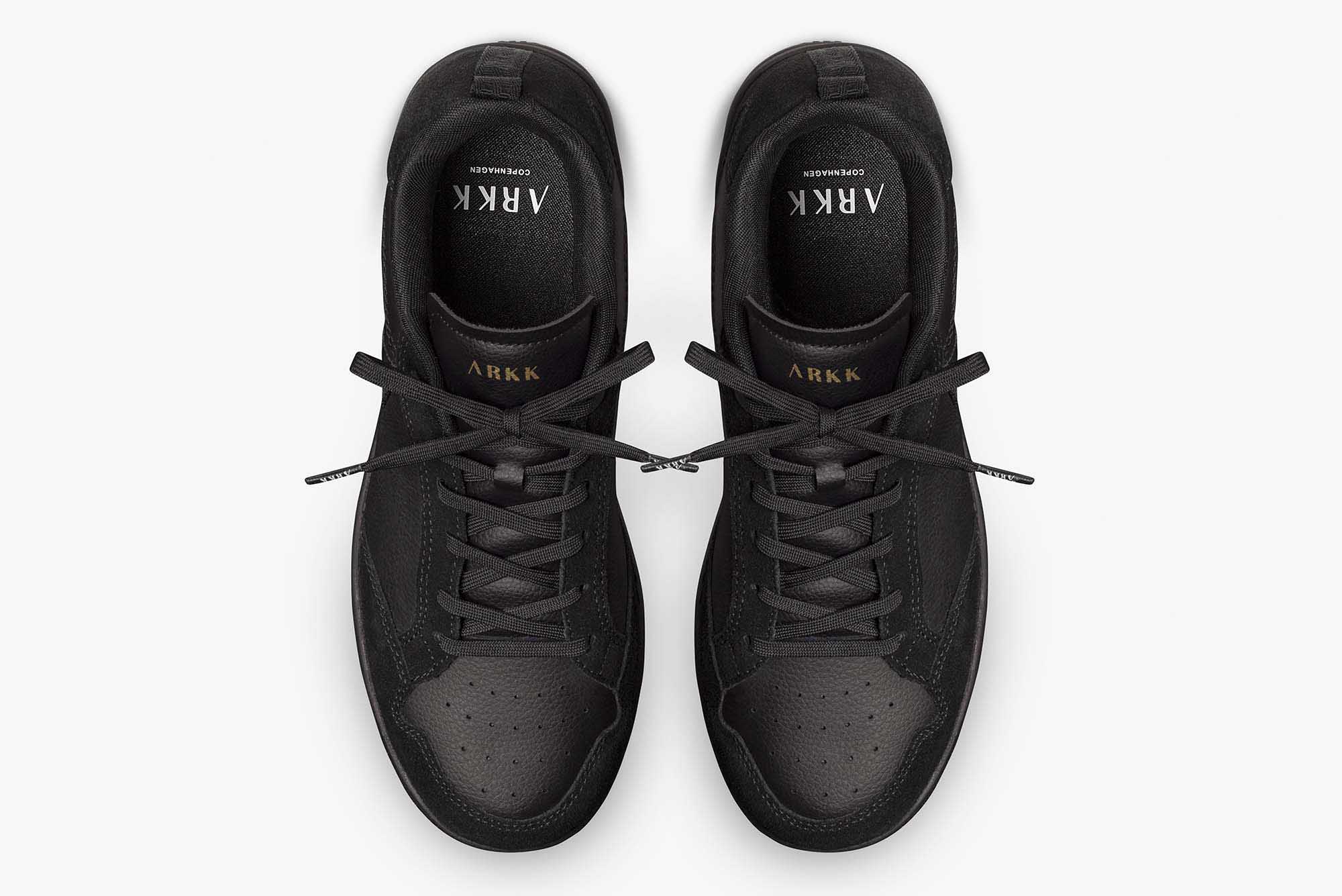 ARKK Collection Visuklass Leather Suede S-C18 | Triple Black | Women Visuklass