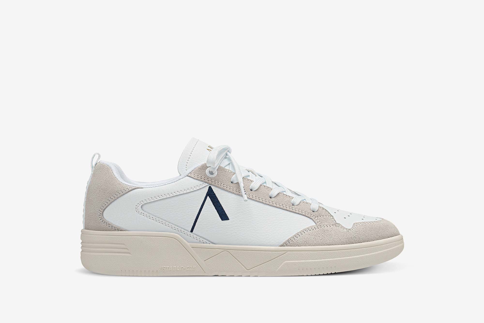 ARKK Collection Visuklass Leather Suede S-C18 | White Midnight | Men Visuklass