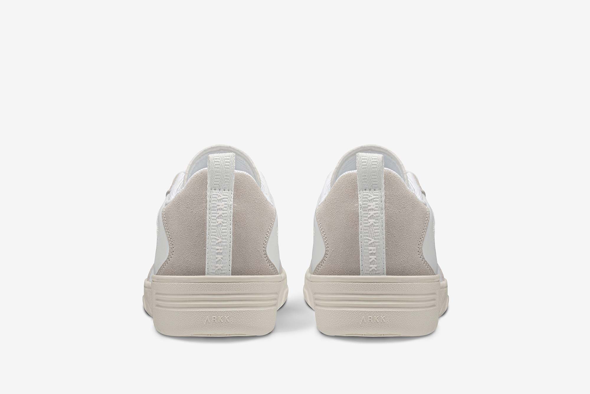ARKK Collection Visuklass Leather Suede S-C18 | White Peach | Women Visuklass
