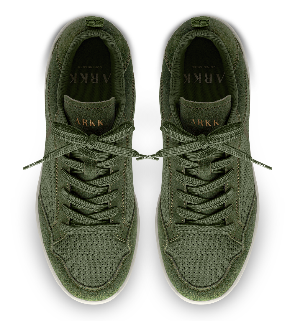 ARKK Collection Visuklass Mesh Suede S-C18 | Chive Marshmallow | Men Visuklass